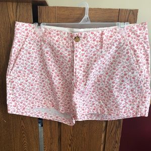 Floral print shorts